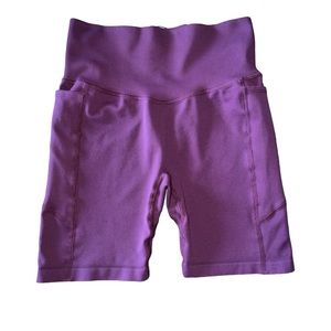 Pink Active High Waisted Biker Shorts🦎🌵